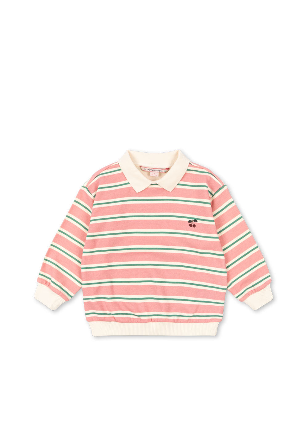 Konges Sløjd Spotty Polo - Blush Bound Stripe