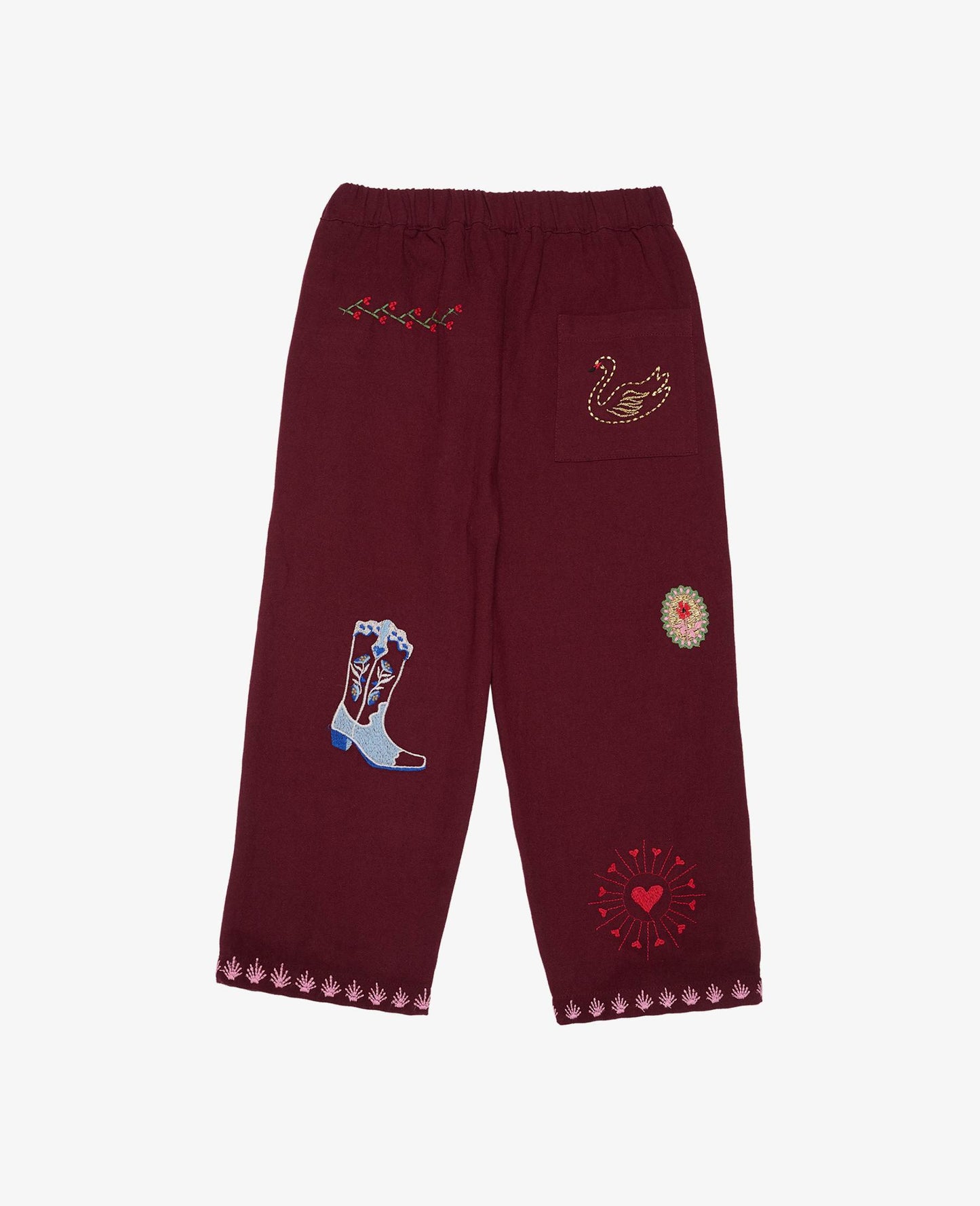Sissel Edelbo Oda MINI Pants - Burgundy
