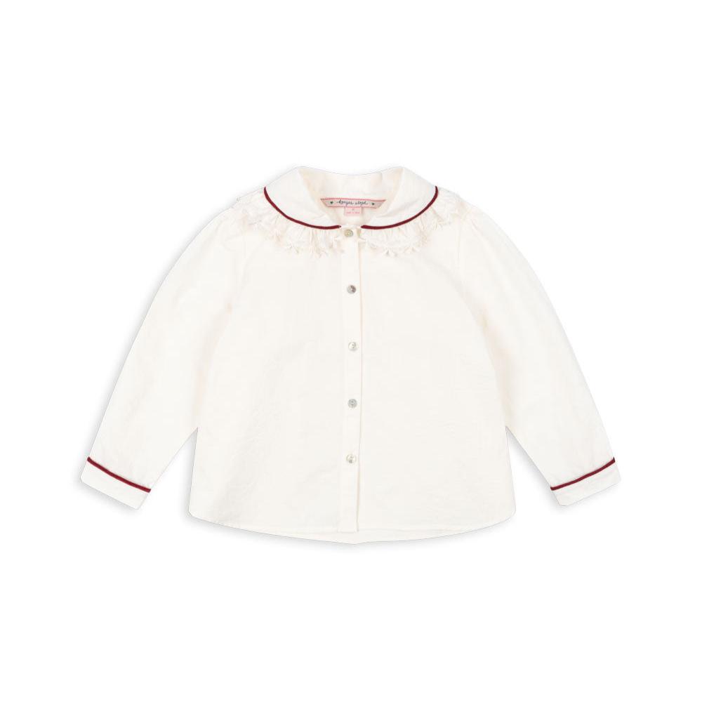Konges Sløjd Holiday Ria Shirt - Cloud Dancer