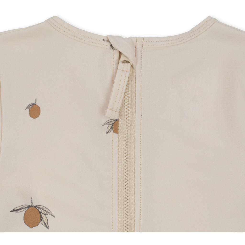 Konges Sløjd Aster UV onesie, Lemon