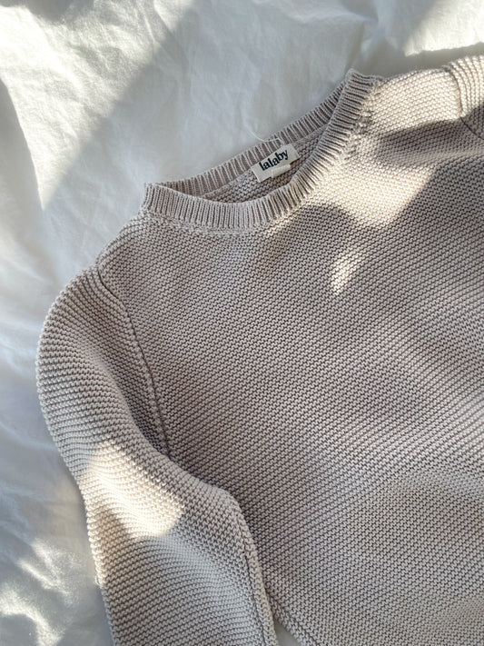 Lalaby Biarritz strikbluse - Cloud str. 5 år