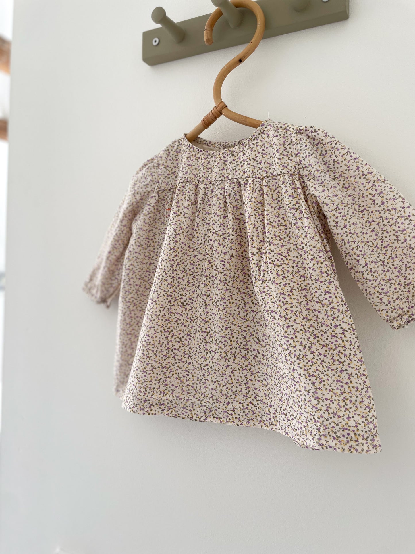 Noa Noa blomstret babykjole str. 68