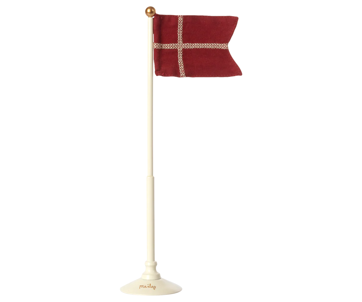 Maileg Dannebrog Bordflag 25 cm