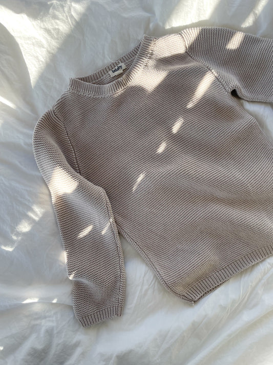 Lalaby Biarritz strikbluse - Cloud str. 3 år