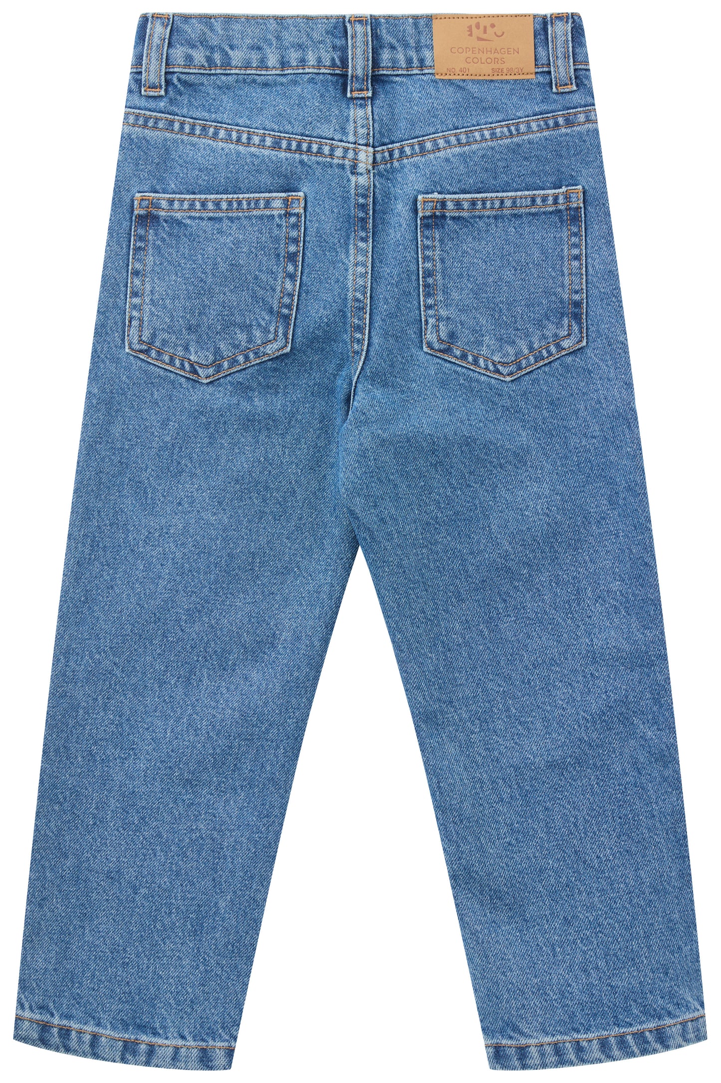 Copenhagen Colors Organic Jeans - Indigo Blue Washed