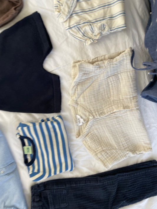 Lalaby Carlo skjorte Vanilla str. 4-5 år