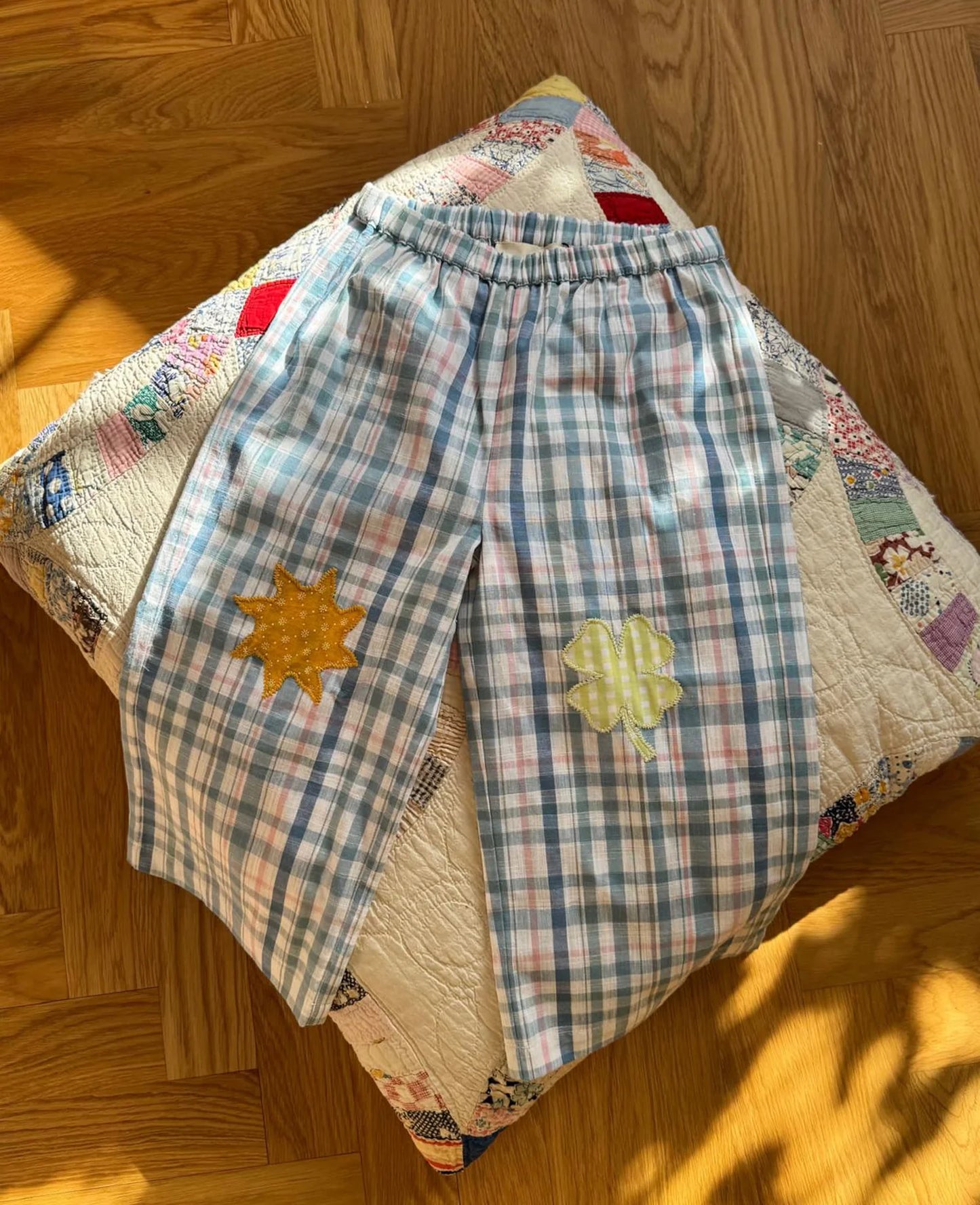 Sissel Edelbo Saxo MINI pants - Pastel Checks