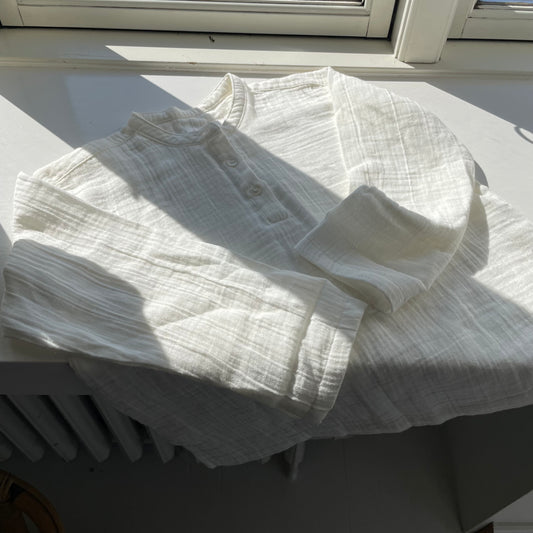 Lalaby Carlo skjorte, White str. 5 år