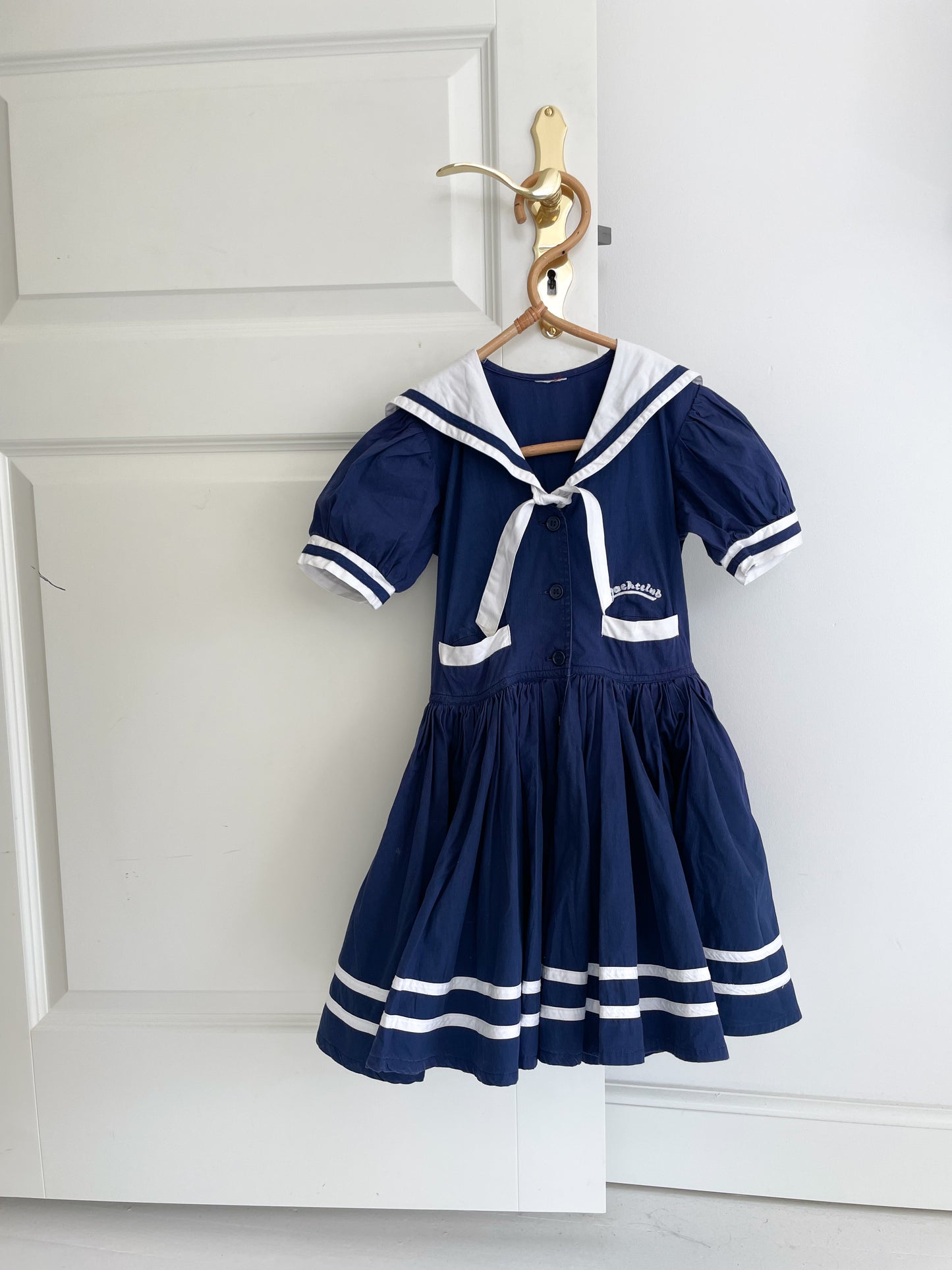 Vintage Matroskjole str. 5-6 år