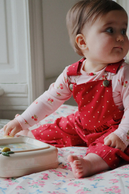 Konges Sløjd Nola Overalls - Strawberry Dot