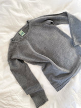 FUB grå sweater, uld str. 5-6 år