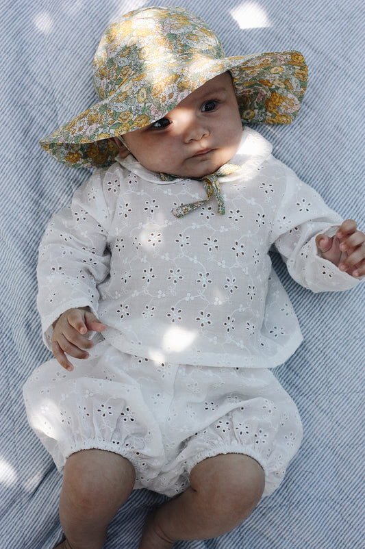 Lalaby Vilja sæt - Broderie Anglaise