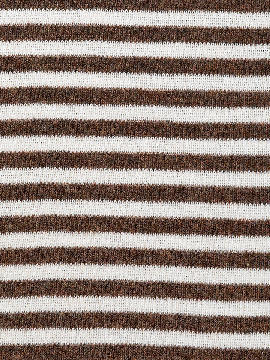 Serendipity Newborn wrap bodystocking, Chestnut/Ecru