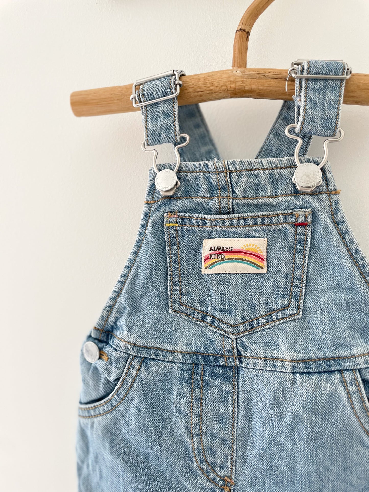 Denim overalls str. 3-6 mdr