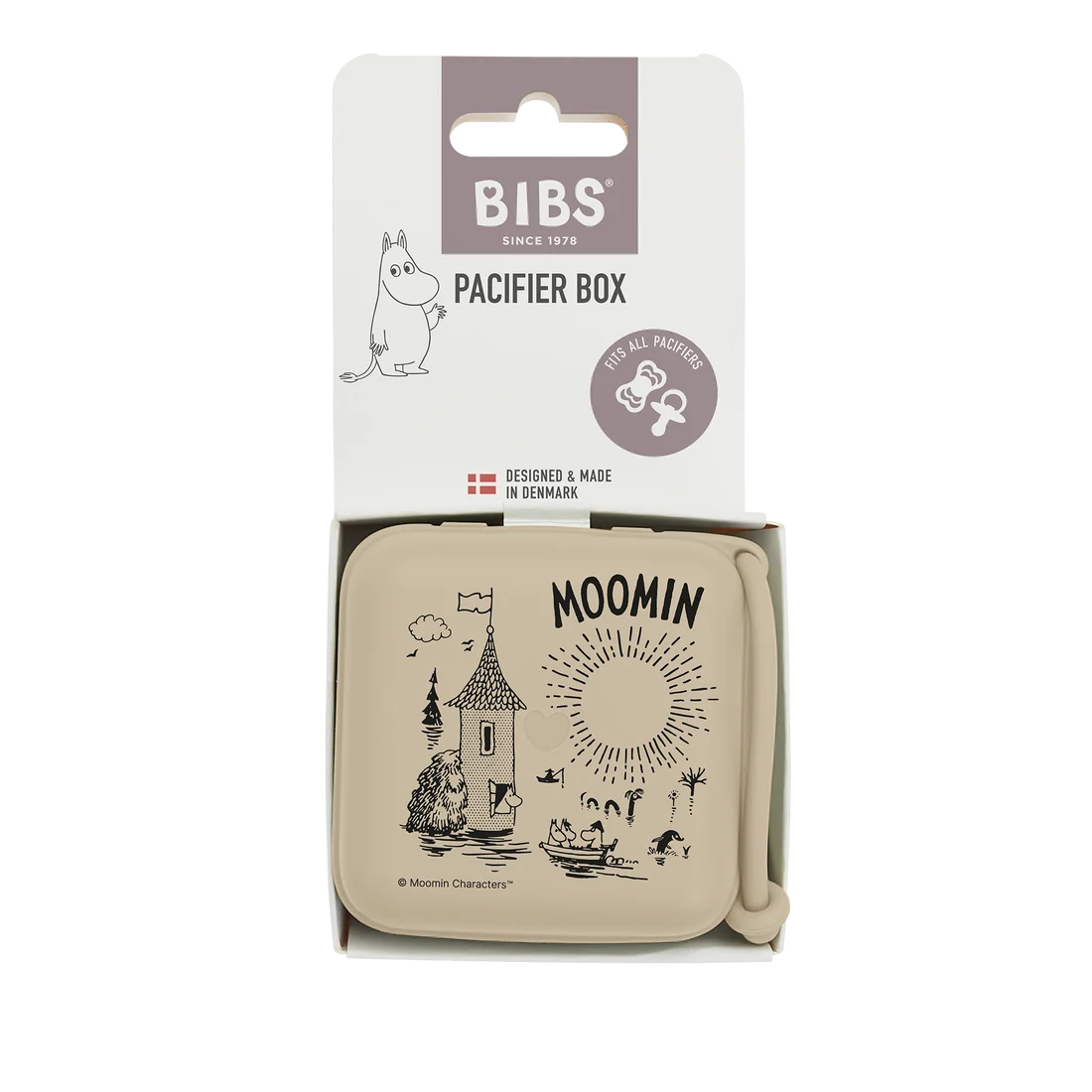 Bibs X Moomin suttebox - Vanilla