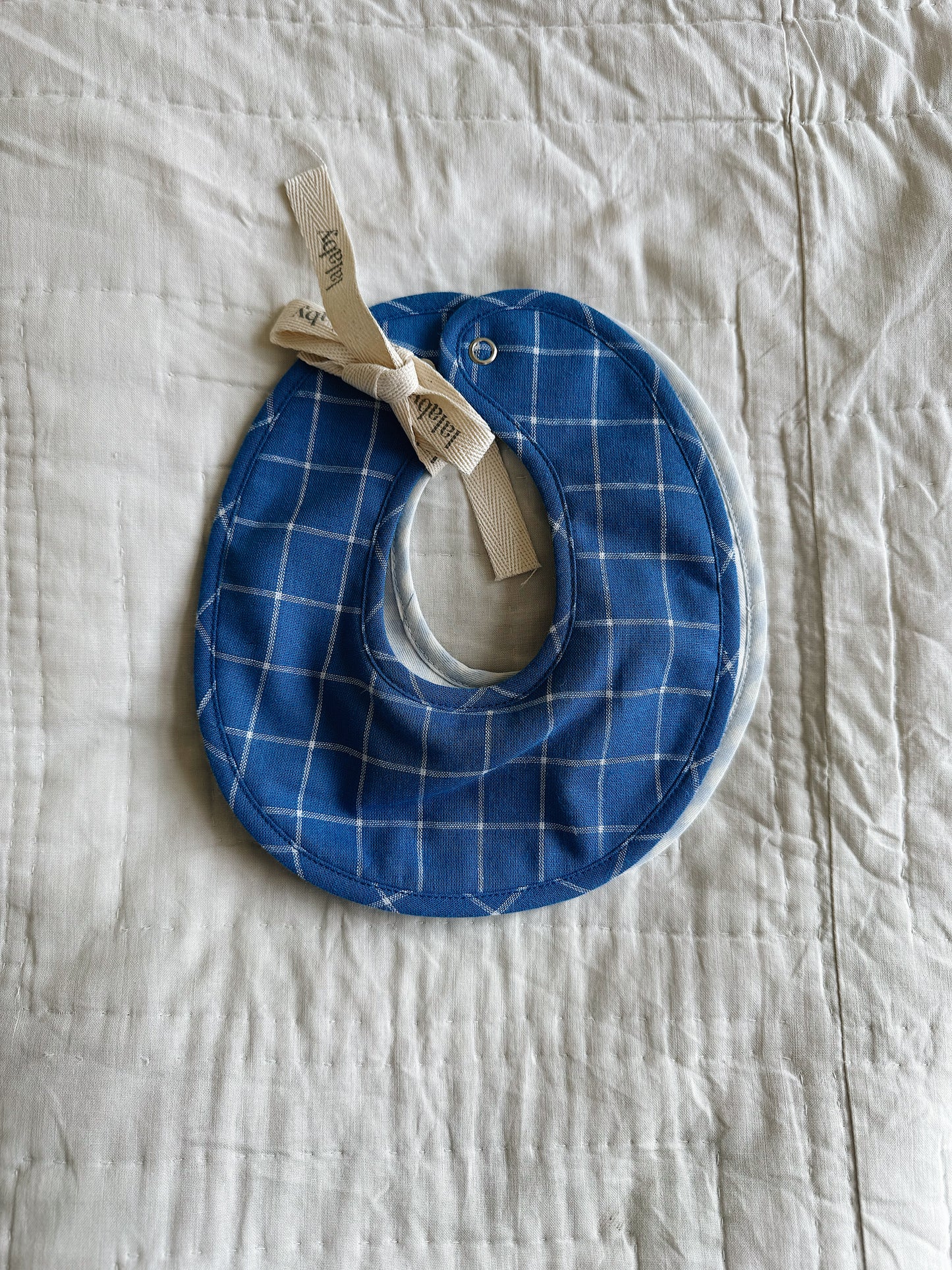 Lalaby Bibi bibs - 2 pak - Art Blue