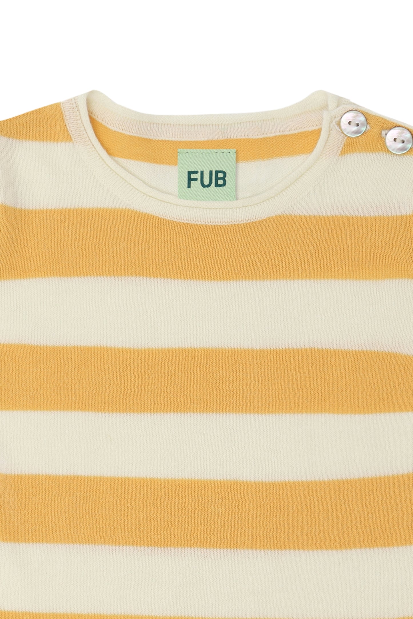 FUB Kortærmet bodystocking - Butter