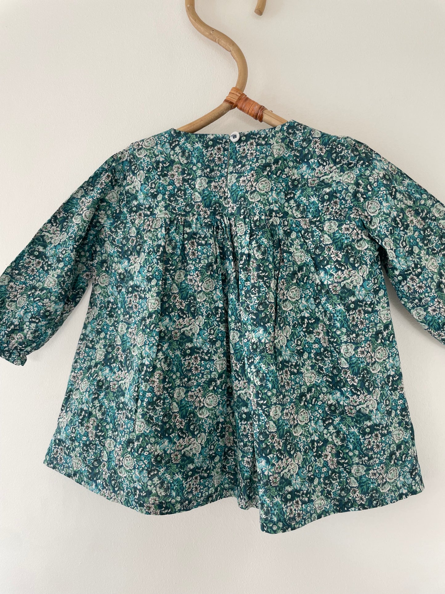 Poppy Rose blomstret kjole str. 62