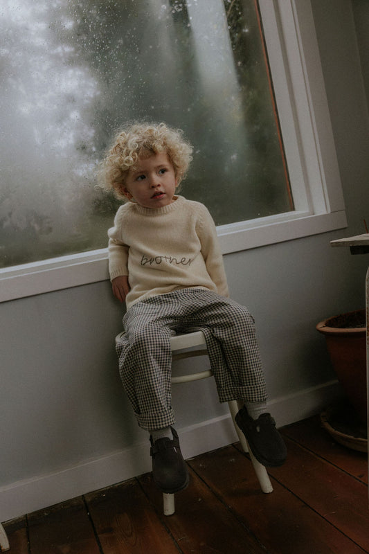 Lalaby Axel Trousers - Forest Check