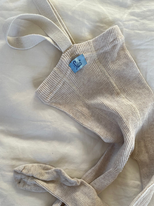 Silly Silas strømpebukser med seler str. 6-9 mdr