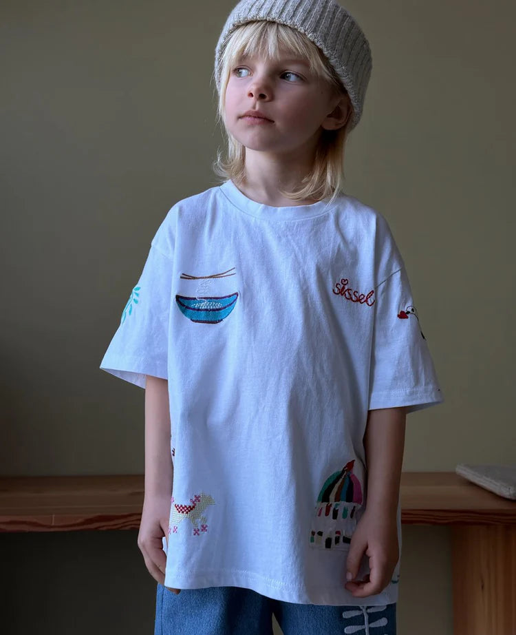 BILLIE MINI T-SHIRT - WHITE