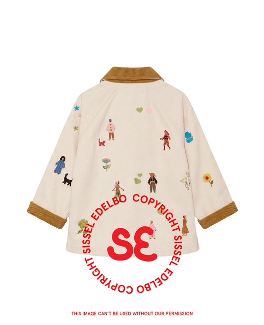 Sissel Edelbo Cara MINI Jacket - White Swan