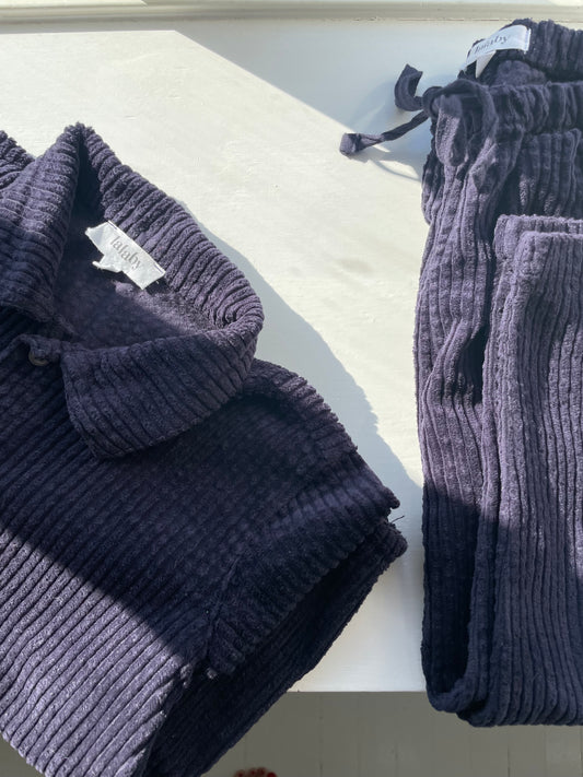 Lalaby Samson Skjortejakke, Indigo 5 år