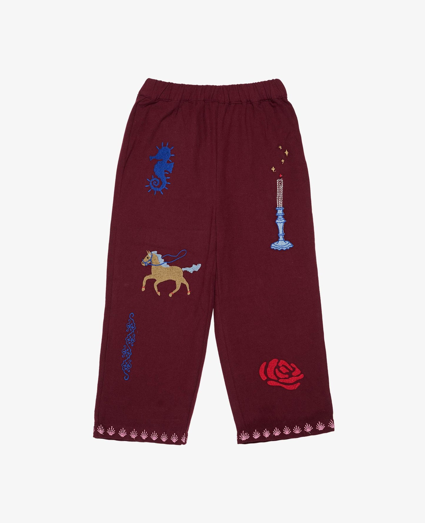 Sissel Edelbo Oda MINI Pants - Burgundy