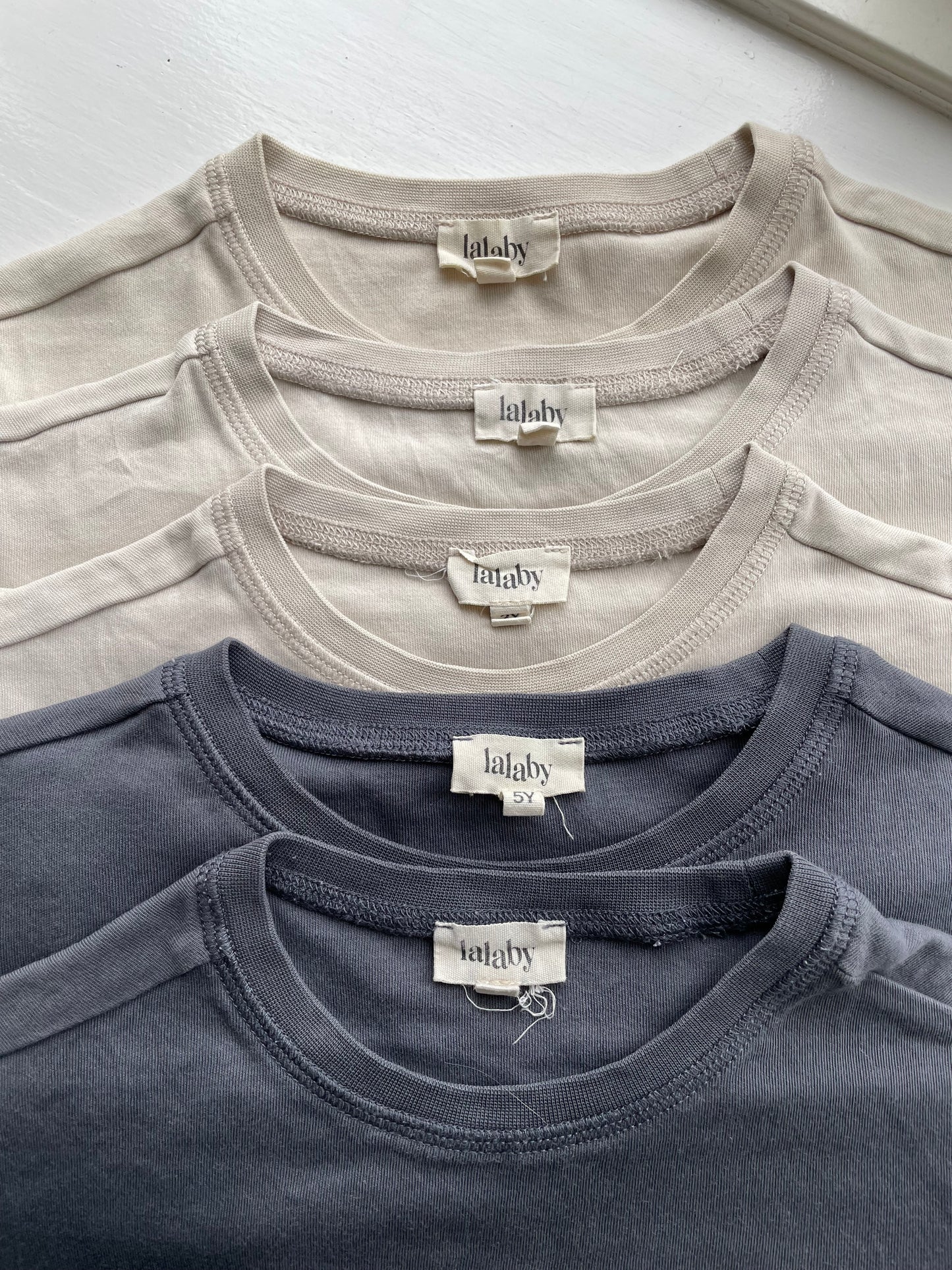 Lalaby Hamilton Tee - Cloud - str. 6 år