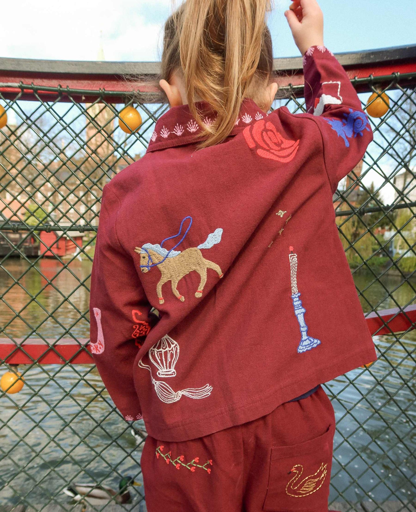Sissel Edelbo My MINI Jacket - Burgundy