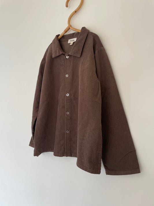 Lalaby Saxo skjorte i babyfløjl 6 år