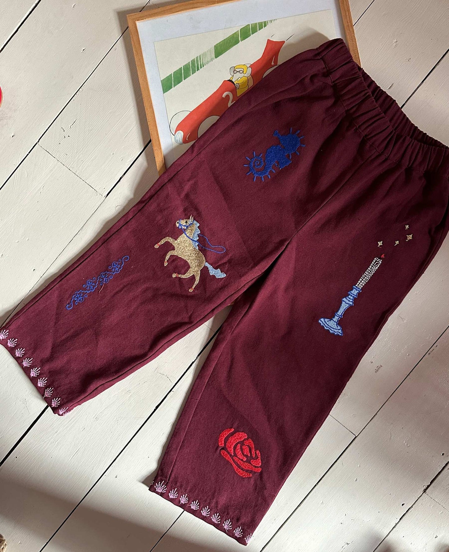 Sissel Edelbo Oda MINI Pants - Burgundy