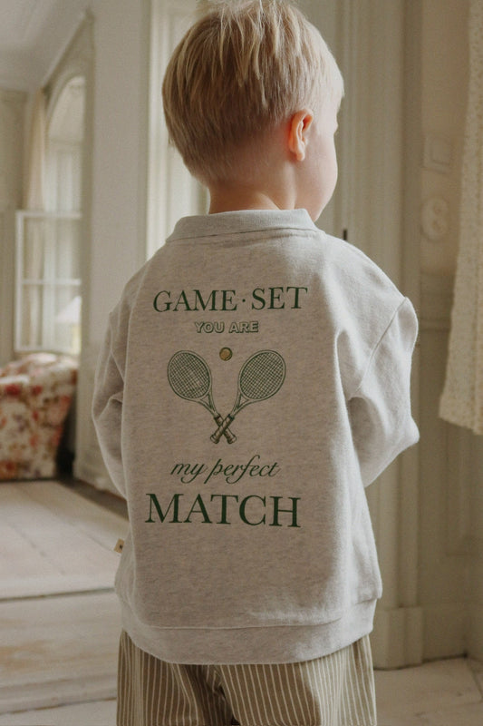 Konges Sløjd Spotty Polo - Offwhite Melange