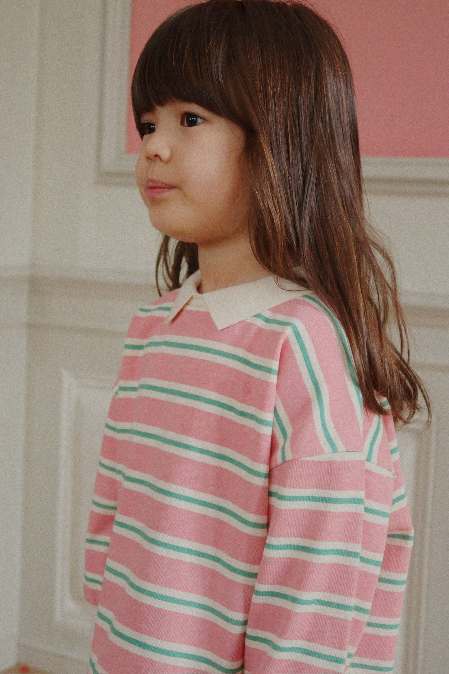 Konges Sløjd Spotty Polo - Blush Bound Stripe