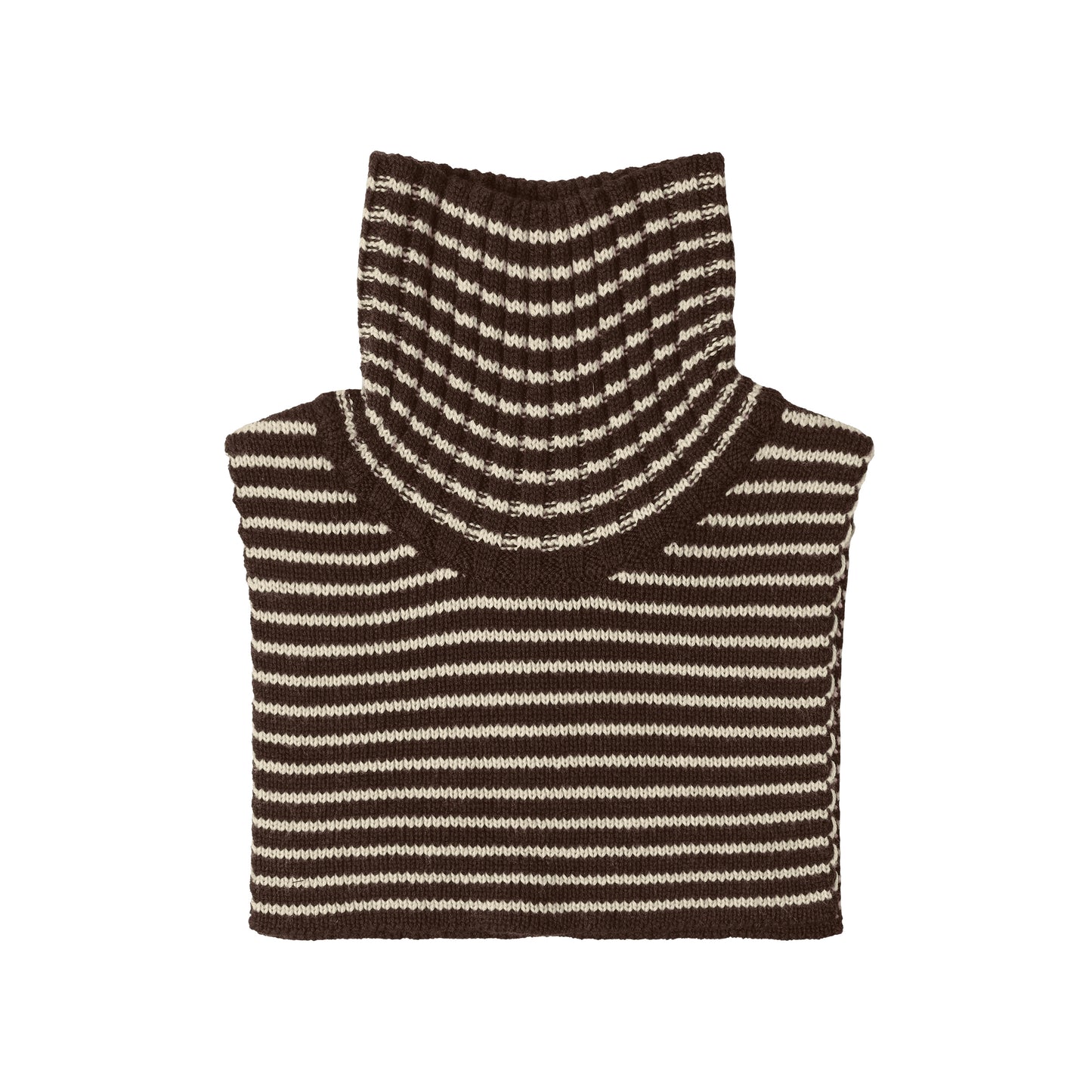 FUB Neckwarmer - Merino - Mocca/Ecru