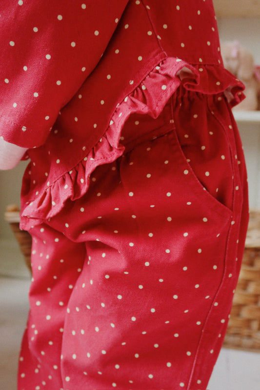 Konges Sløjd Nola Jacket - Strawberry Dot