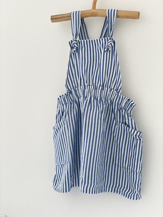 H&M stribet spencer kjole str. 12-18 mdr