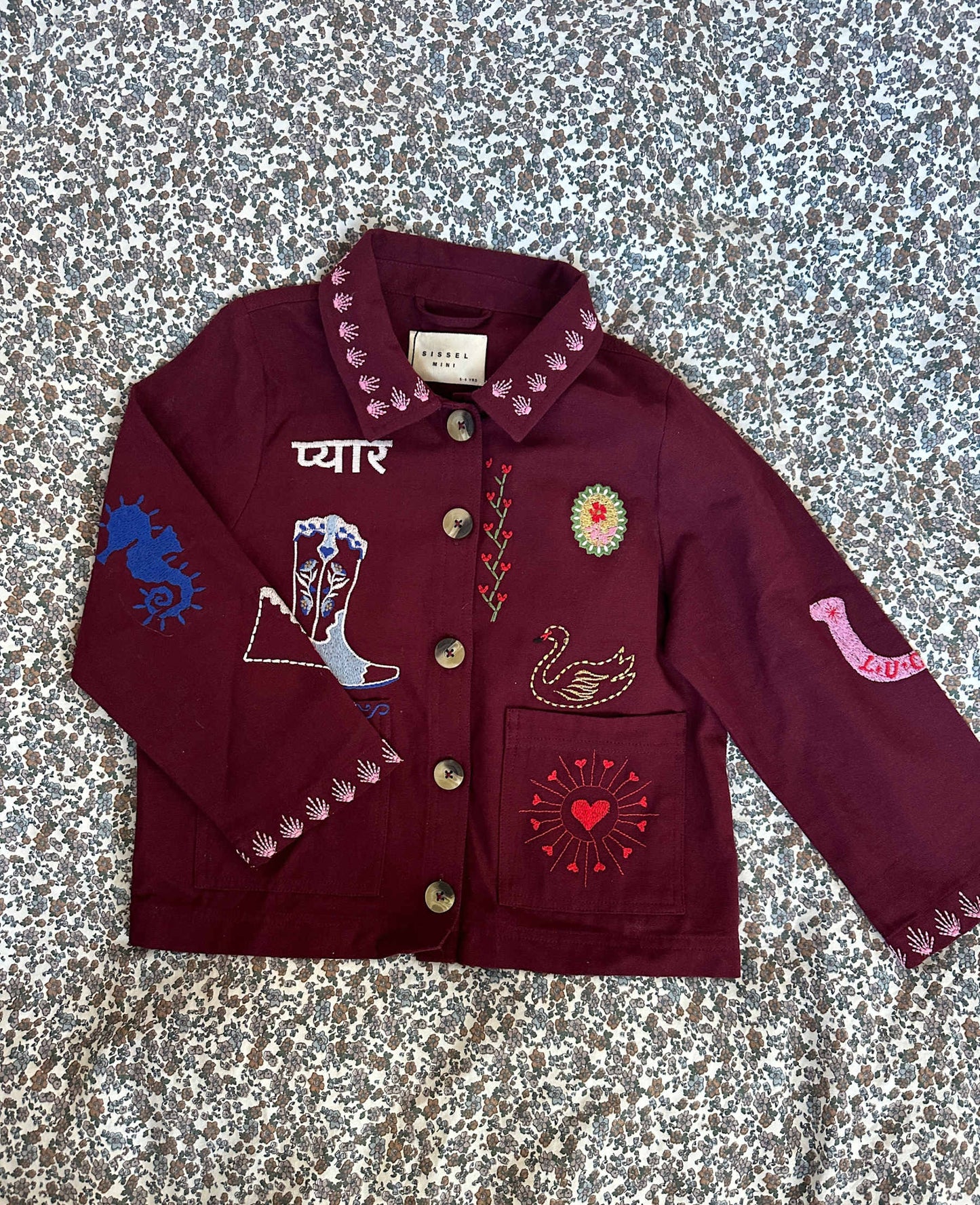 Sissel Edelbo My MINI Jacket - Burgundy