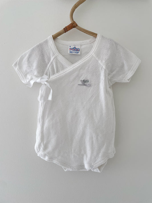 Schiesser kortærmet bodystocking str. 56