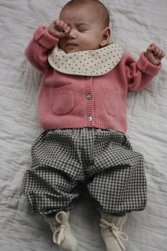 Lalaby Panda Pants - Forest Check