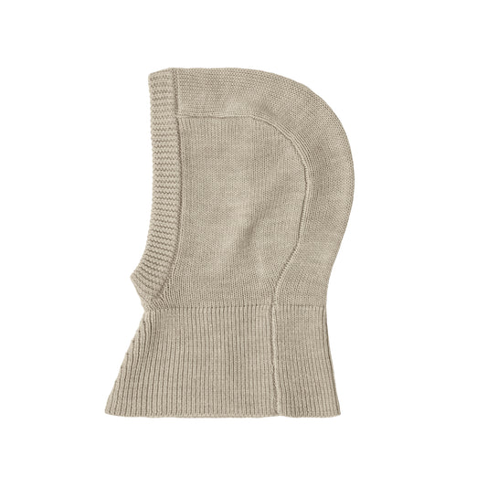 FUB Baby Balaclava - Merino - Oat Melange