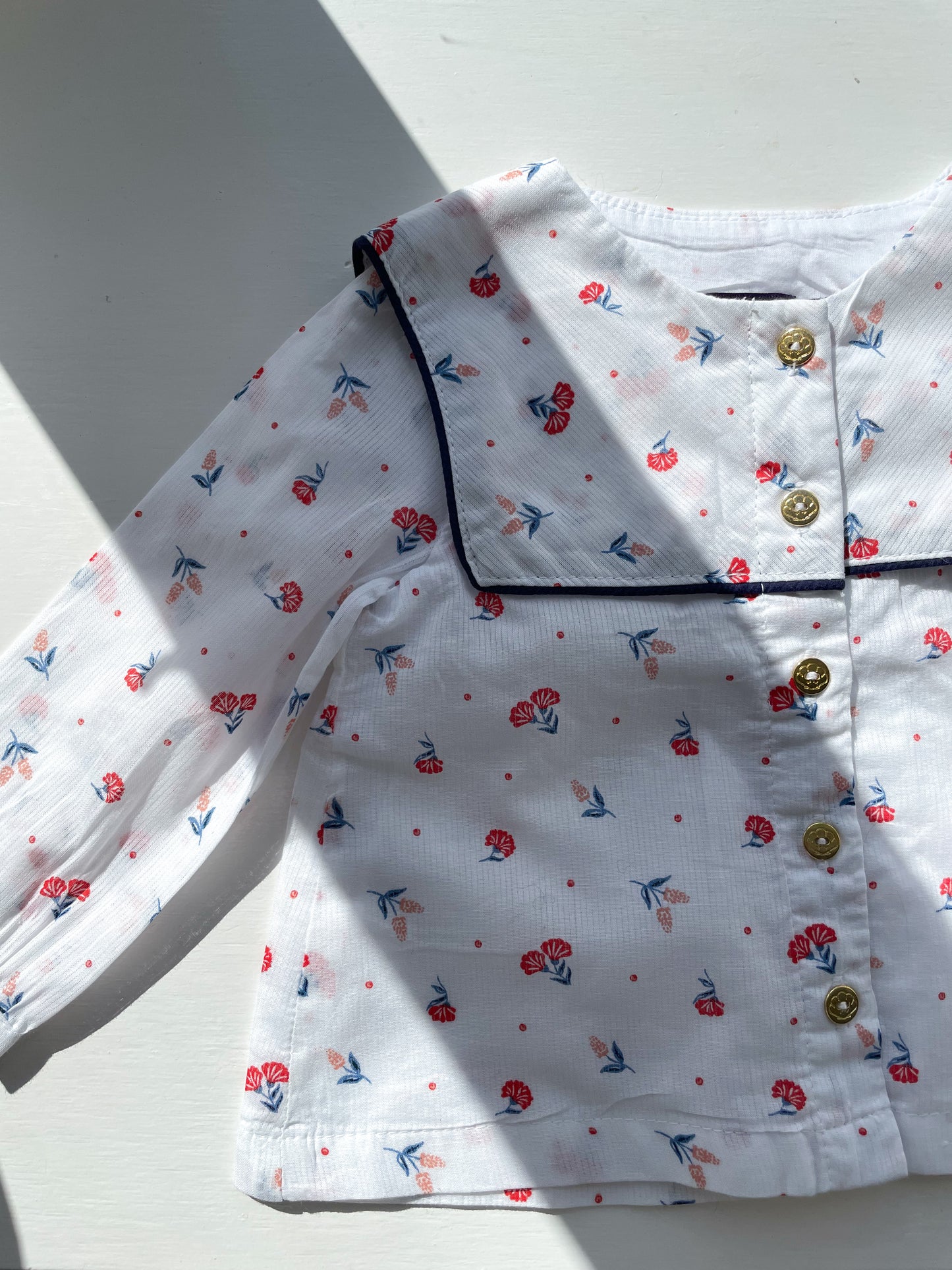 Sergent Major baby skjorte str. 3-6 mdr