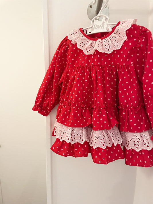 Vintage kjole str. 12 mdr