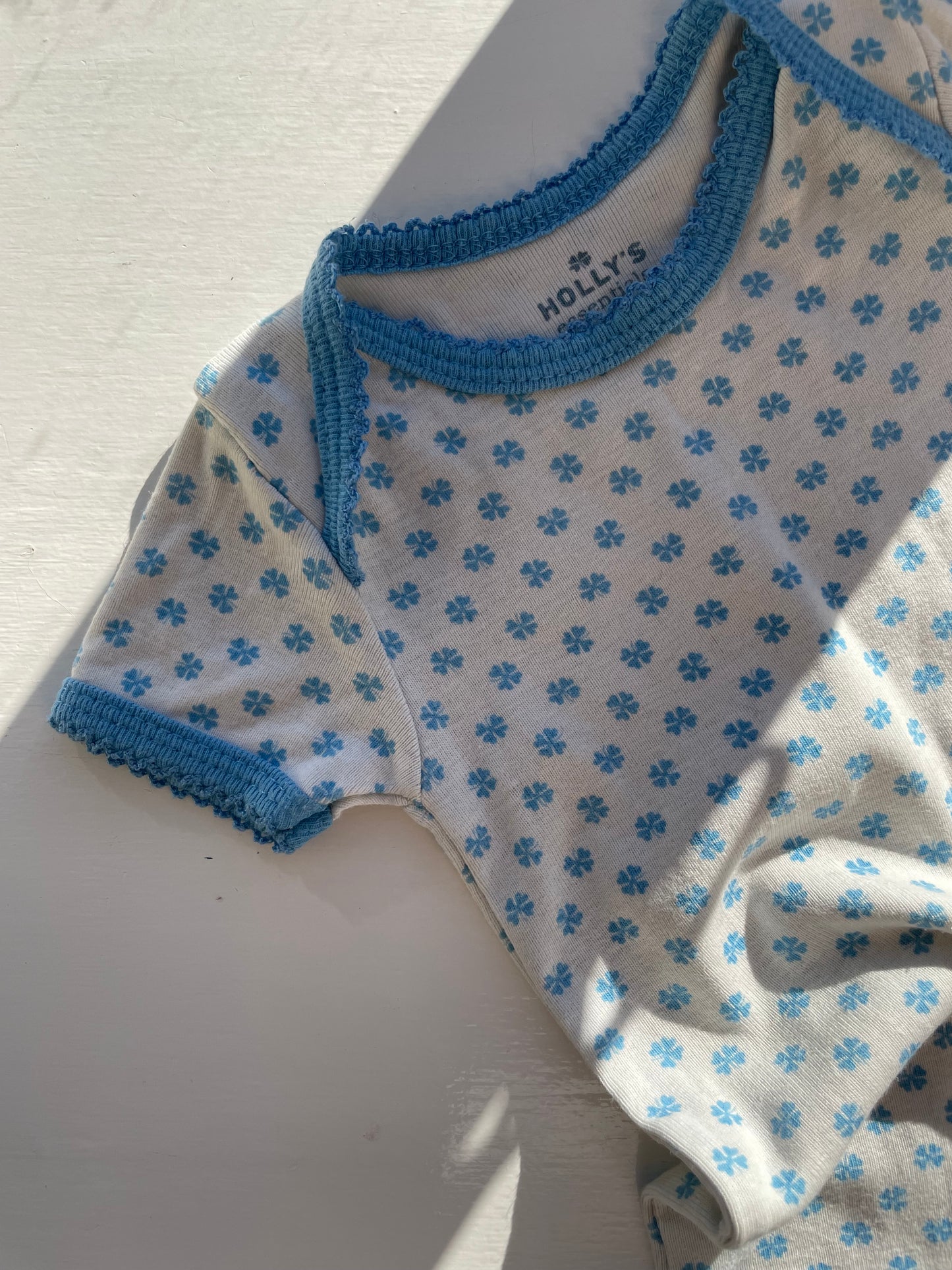 HOLLY'S kortærmet bodystocking str. 3 mdr