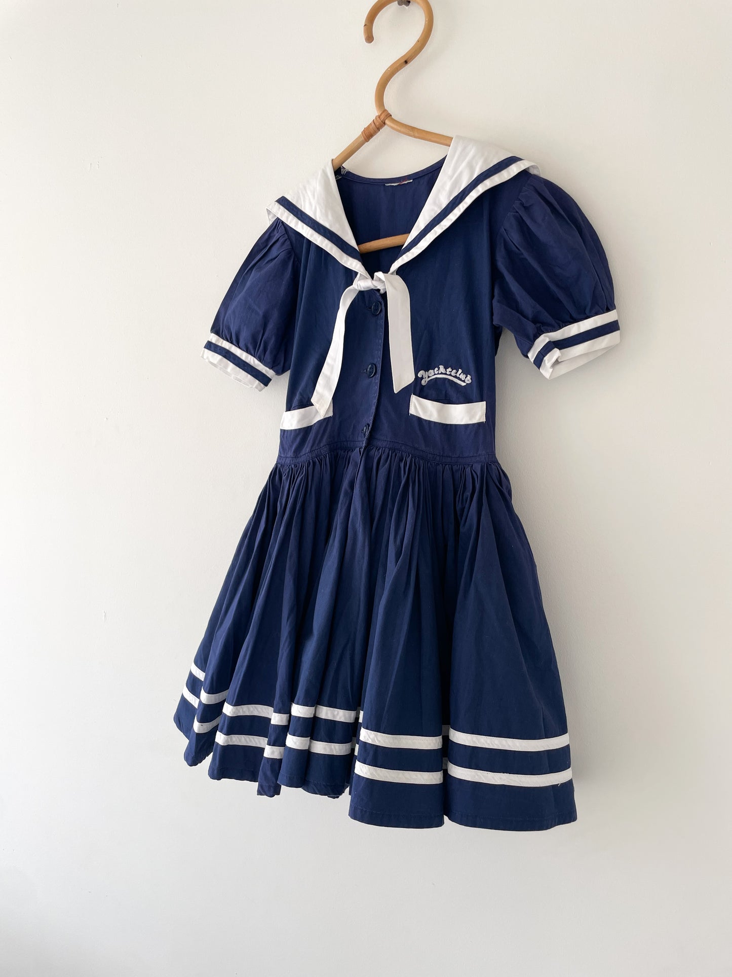 Vintage Matroskjole str. 5-6 år