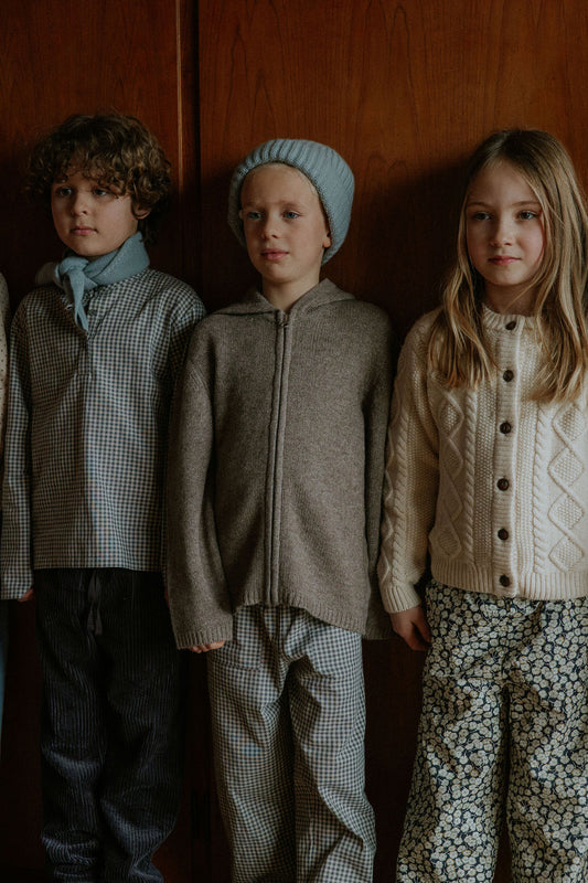 Lalaby Carlo Shirt Junior - Forest Check