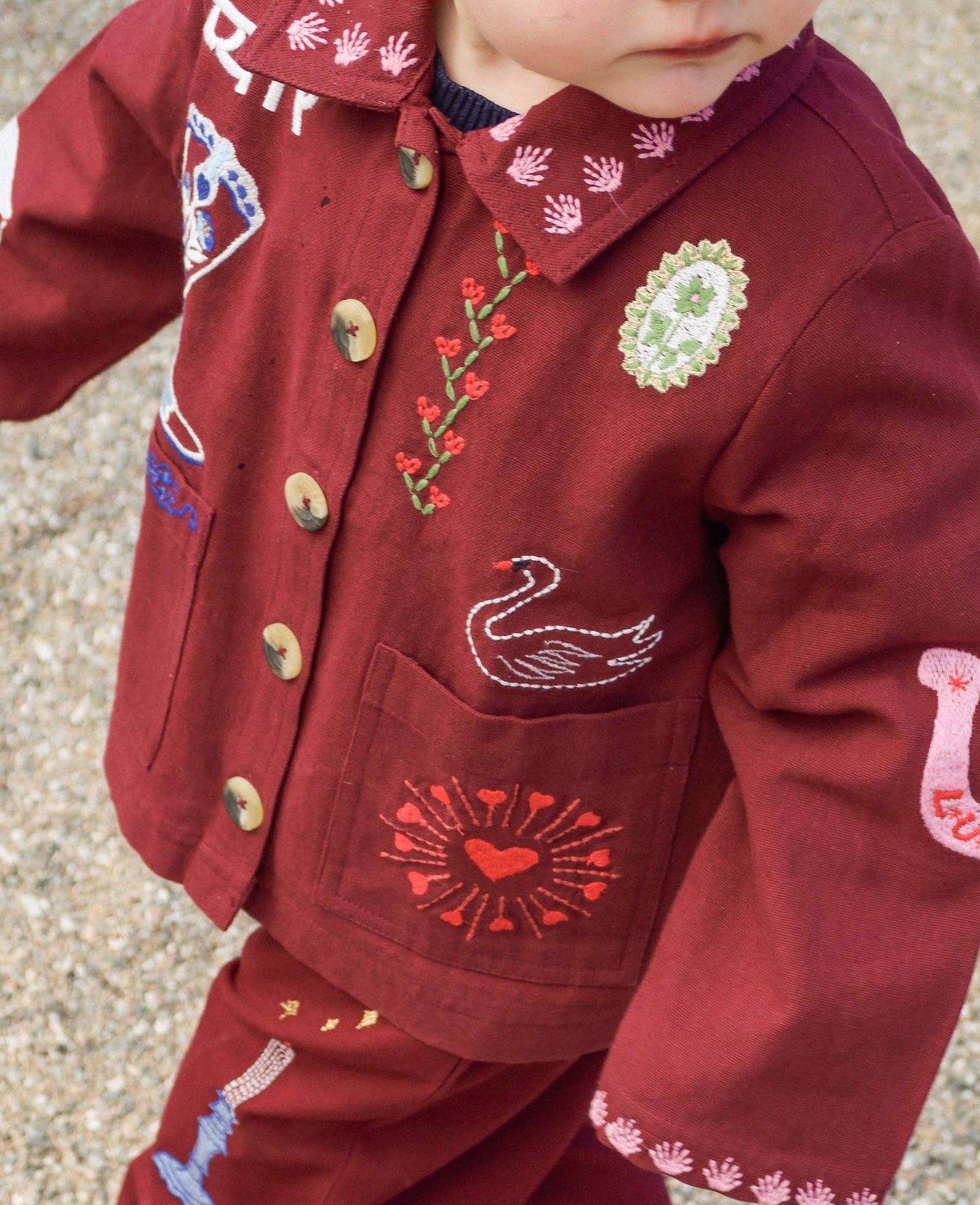 Sissel Edelbo My MINI Jacket - Burgundy