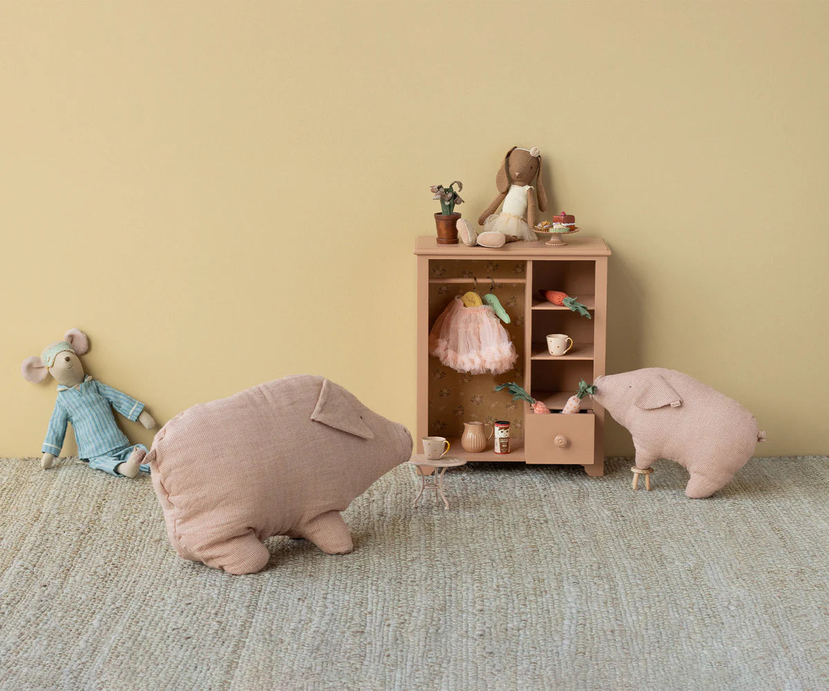 Maileg Polly gris - Stor