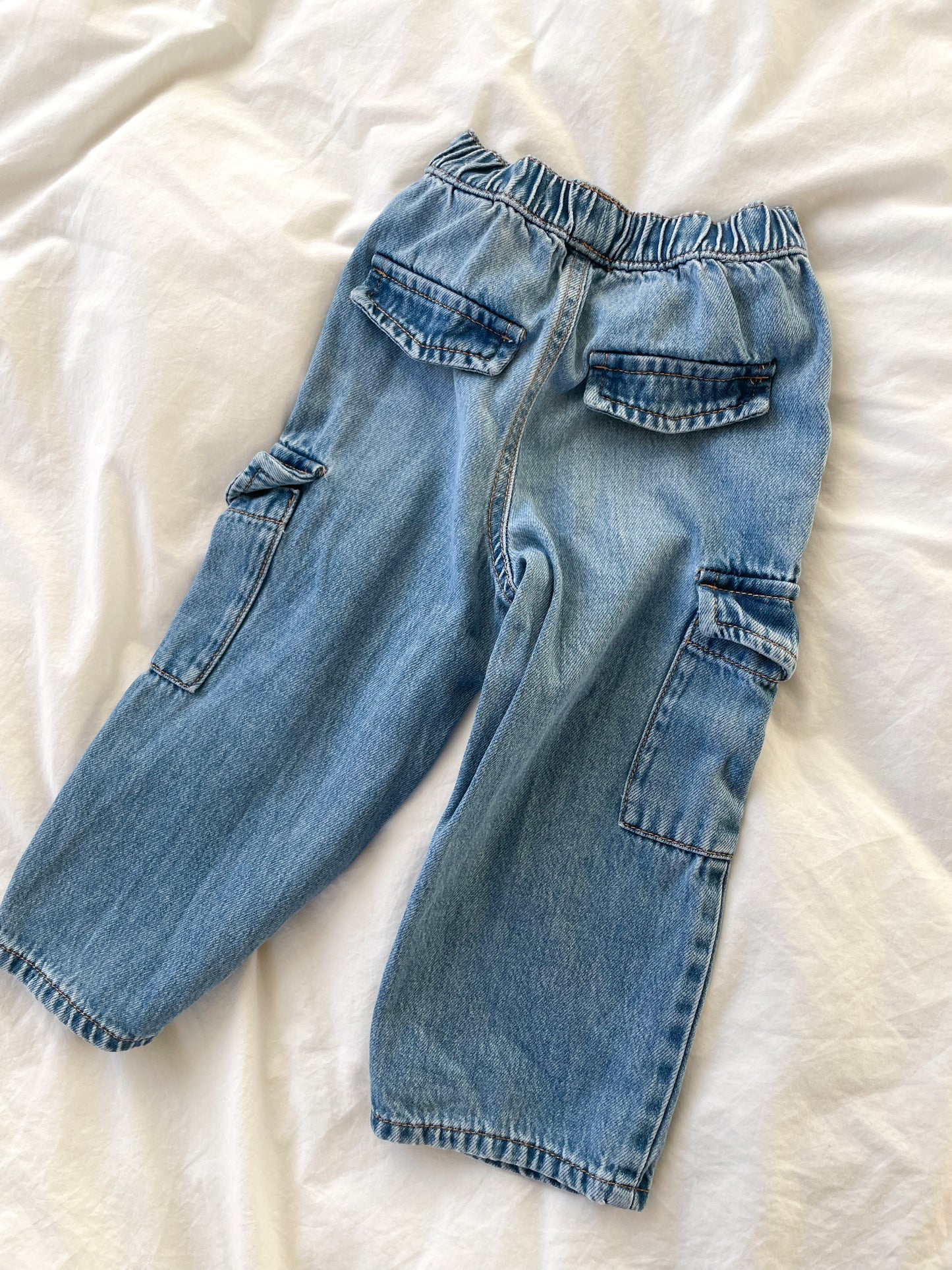 Zara cargo jeans str. 2-3 år