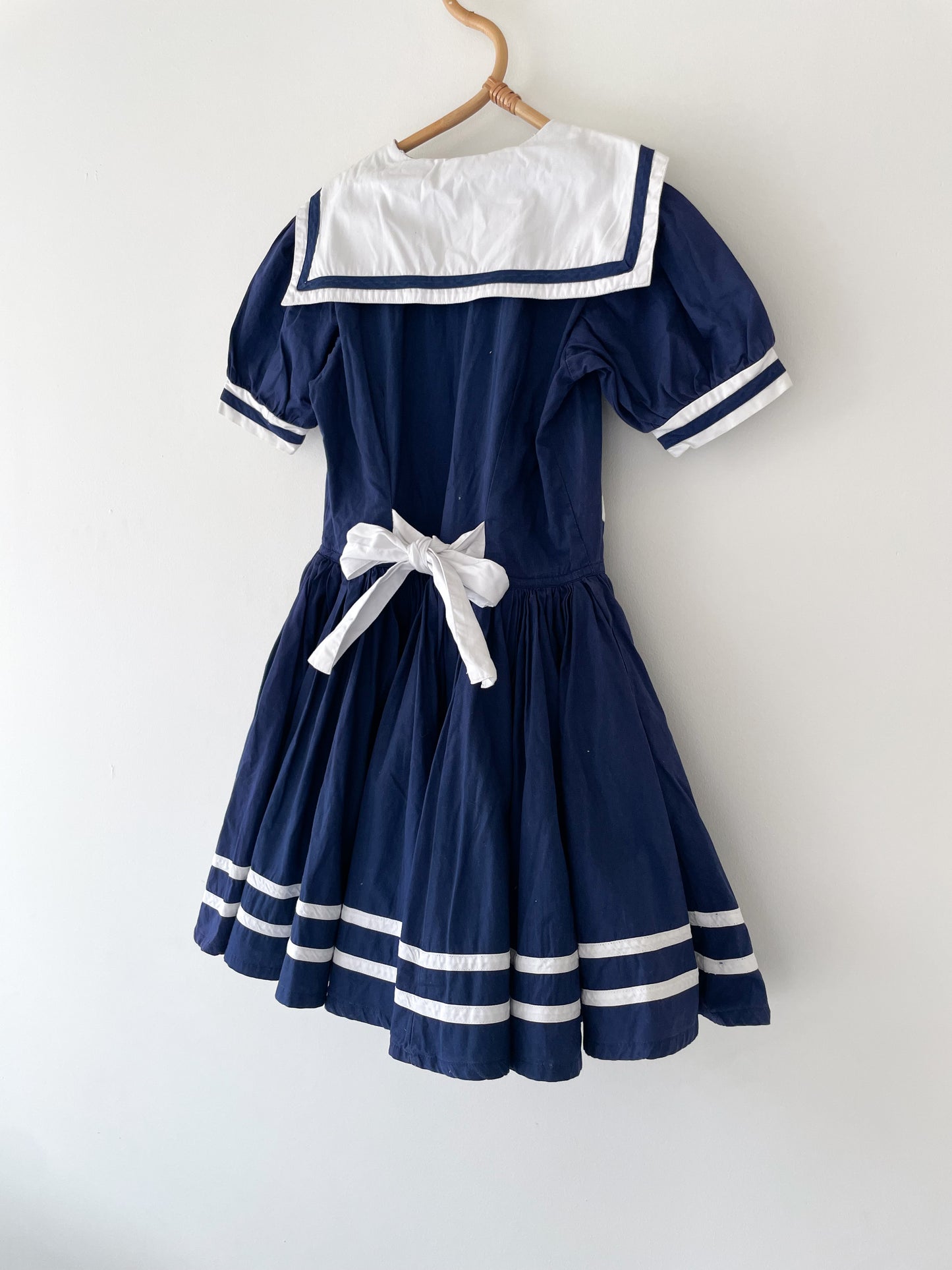 Vintage Matroskjole str. 5-6 år